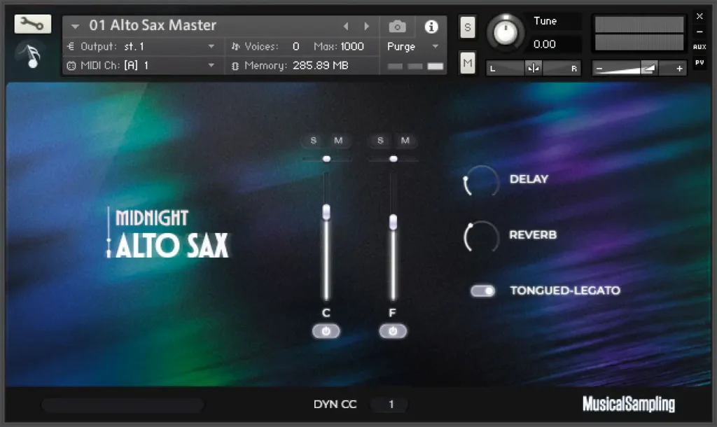 Musical Sampling – Midnight Alto Sax Torrent [Kontakt Library]